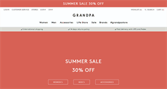 Desktop Screenshot of grandpastore.com
